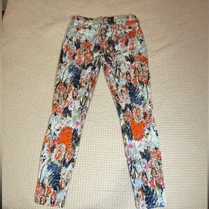 7 For All Mankind Printed Pants